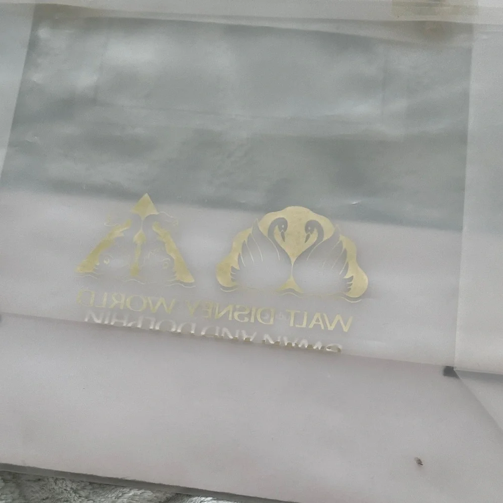 9 Assorted Empty Plastic Gift Bags